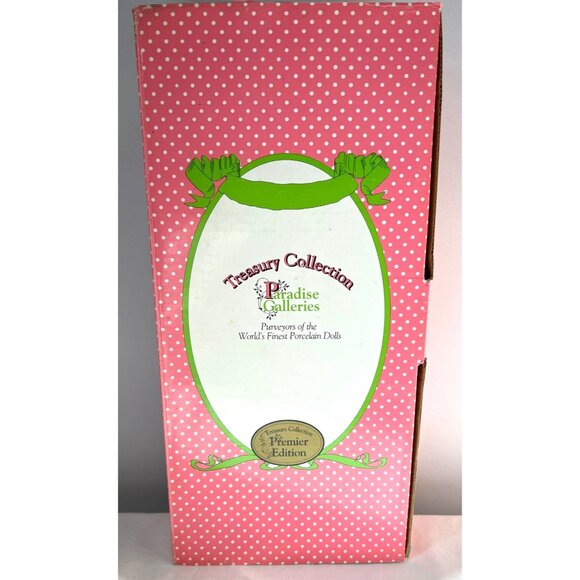 Sarah at the Fair Porcelain Doll Treasury Collection Paradise Galleries 14", Sta - Picture 10 of 11